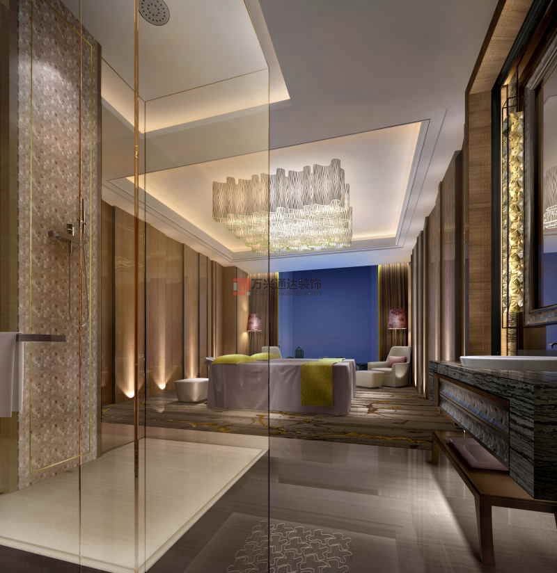 北京萬興通達(dá)辦公裝修項(xiàng)目-鉑爾曼酒店裝修案例效果圖