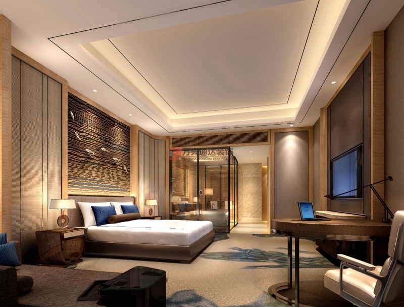 北京萬興通達(dá)辦公裝修項(xiàng)目-鉑爾曼酒店裝修案例效果圖