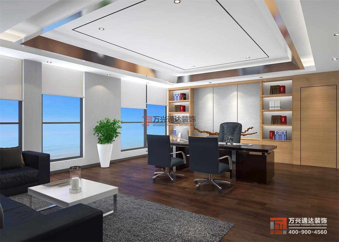 北京萬興通達辦公裝修項目-北京智中能源互聯(lián)網(wǎng)研究院裝修效果圖