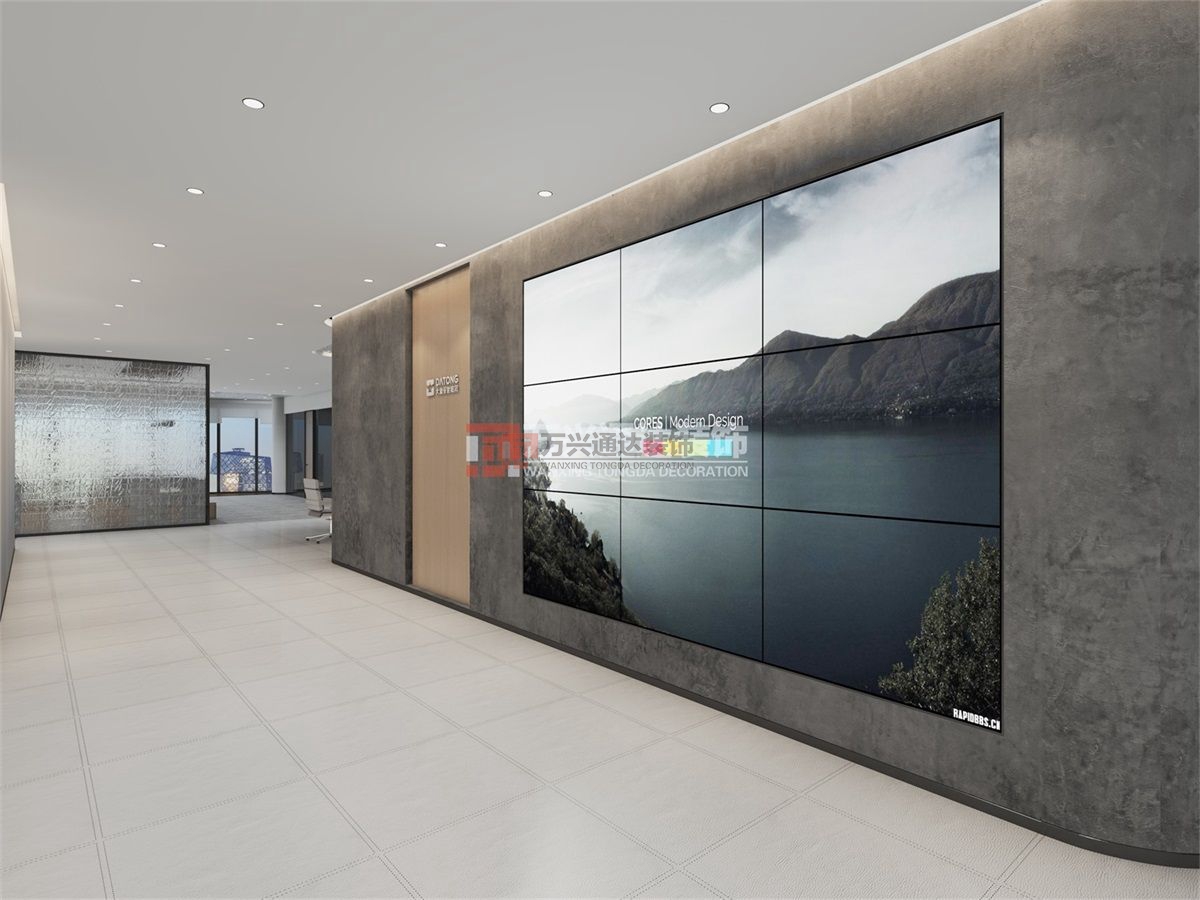 北京萬興通達(dá)辦公裝修項(xiàng)目-某保險(xiǎn)北京分公司職場(chǎng)辦公室裝修效果圖