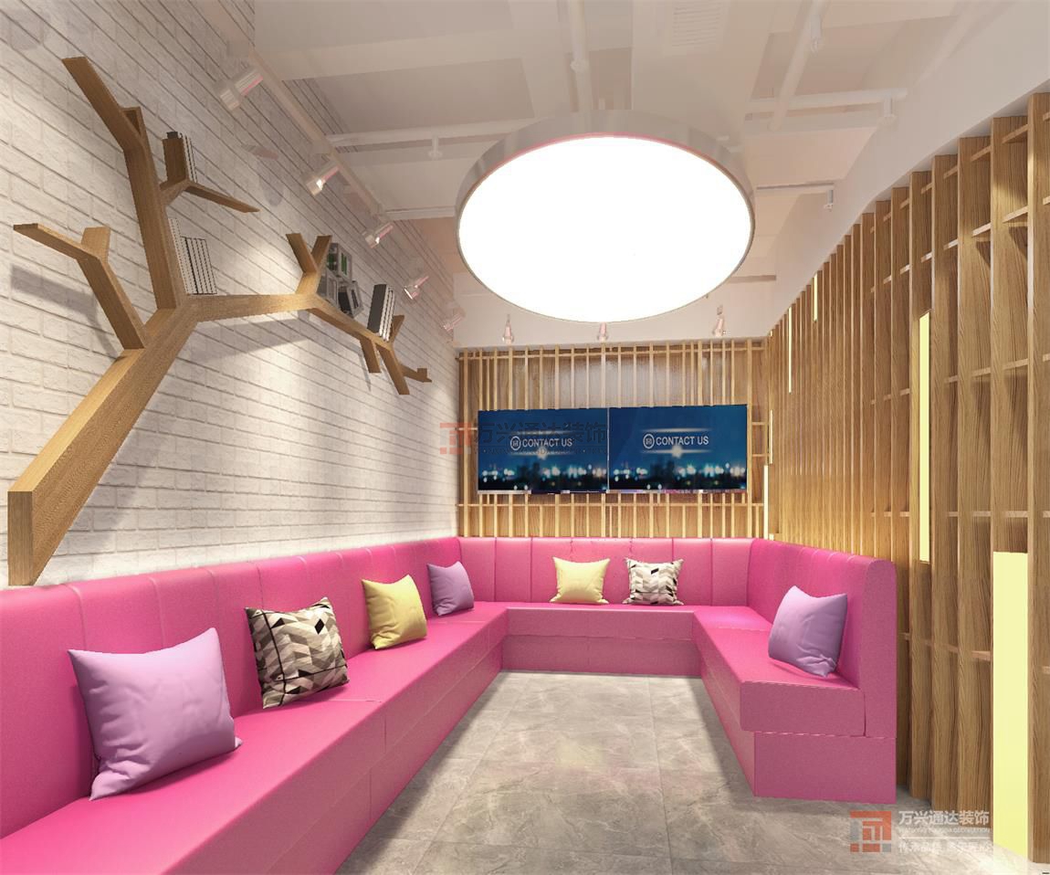 北京萬(wàn)興通達(dá)辦公裝修項(xiàng)目-北京央倫藝術(shù)有限公司裝修效果圖