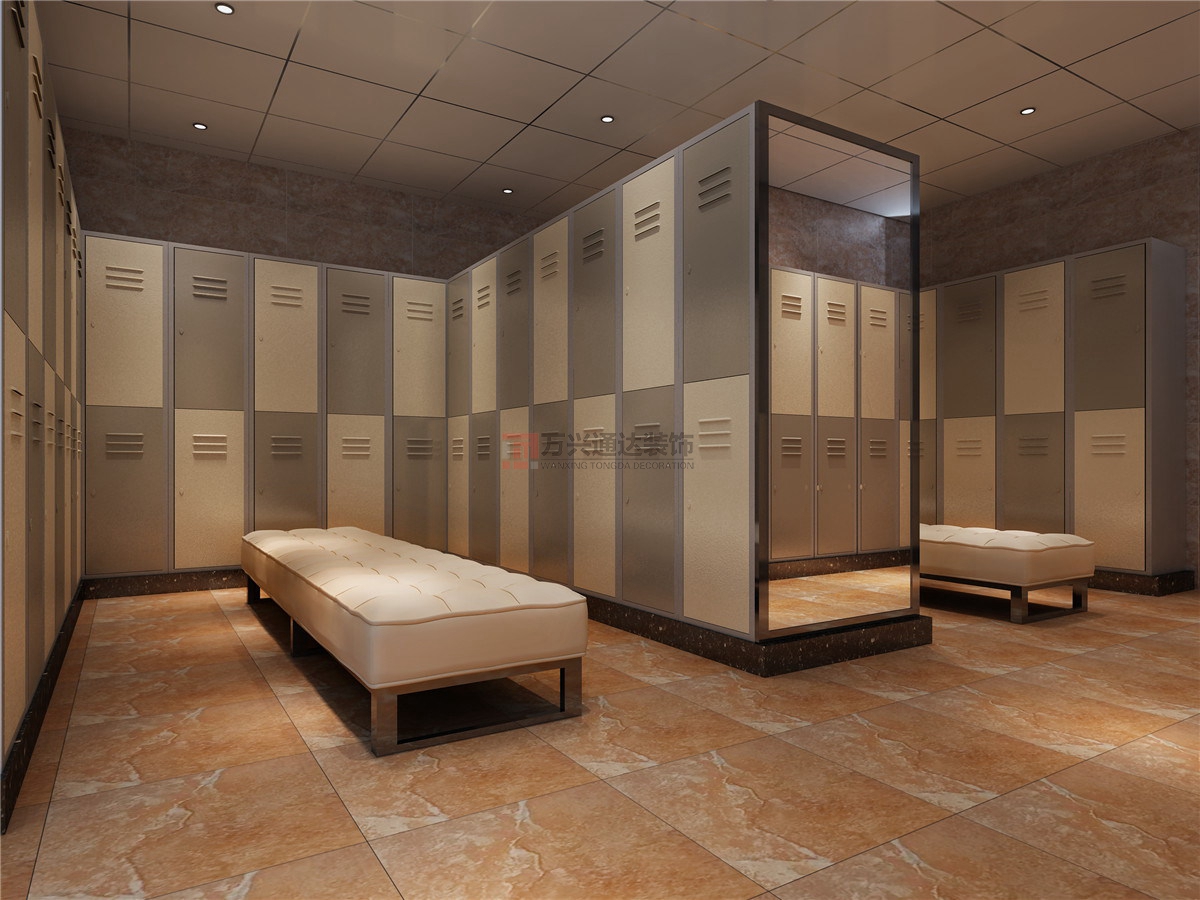 北京萬興通達(dá)辦公裝修項(xiàng)目-高迪健身裝修效果圖