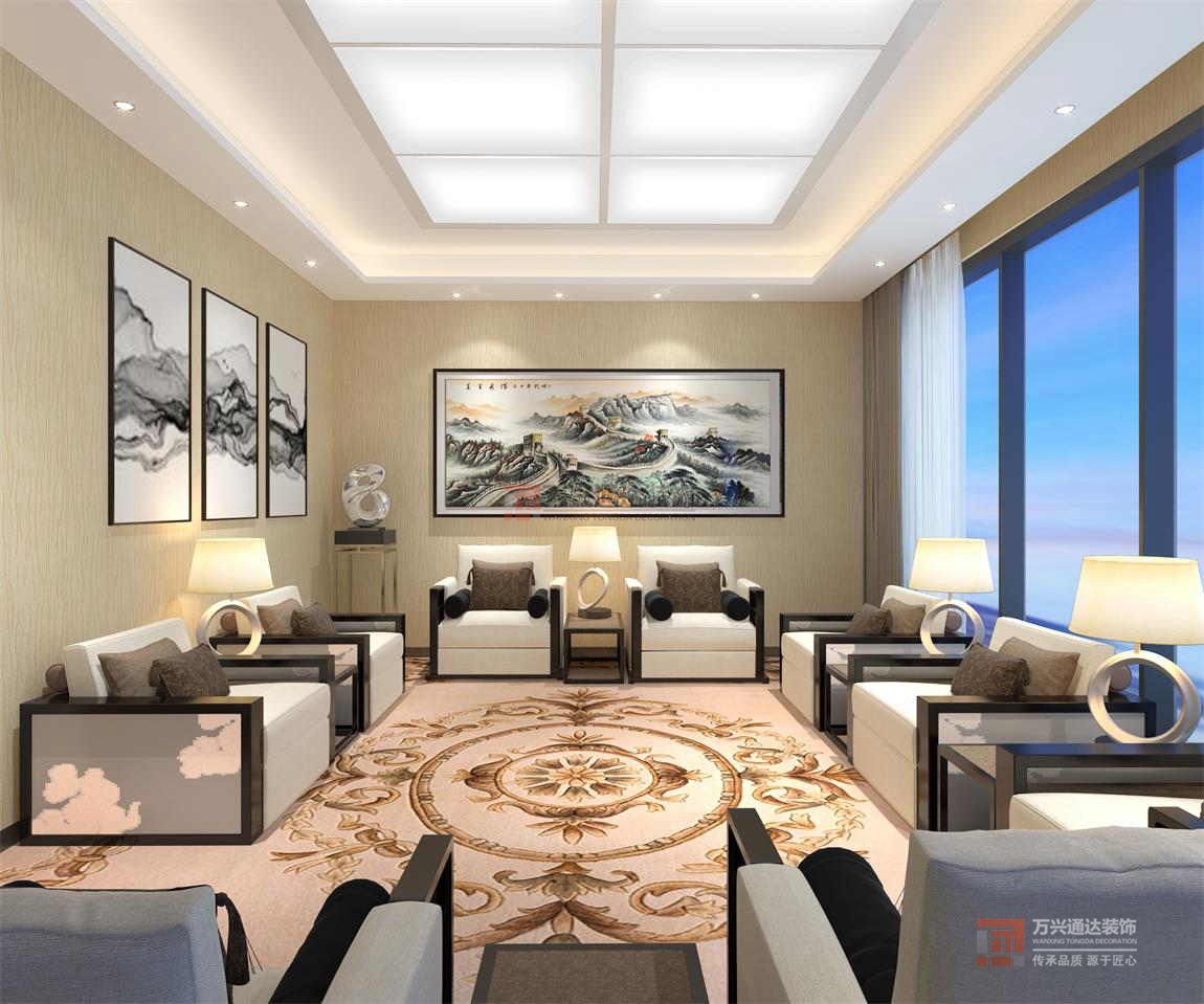 北京萬興通達辦公裝修項目-北京中匯國際保險經(jīng)紀有限公司裝修效果圖