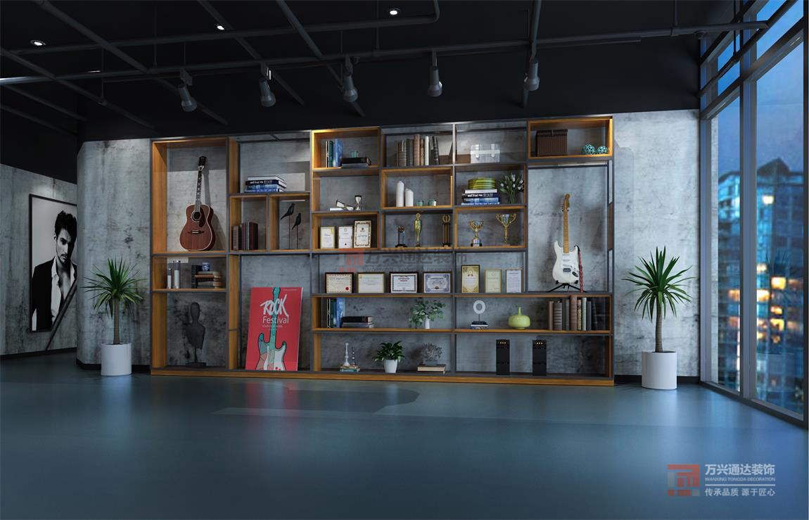 北京萬興通達辦公裝修項目-歌者盟教育培訓(xùn)裝修效果圖