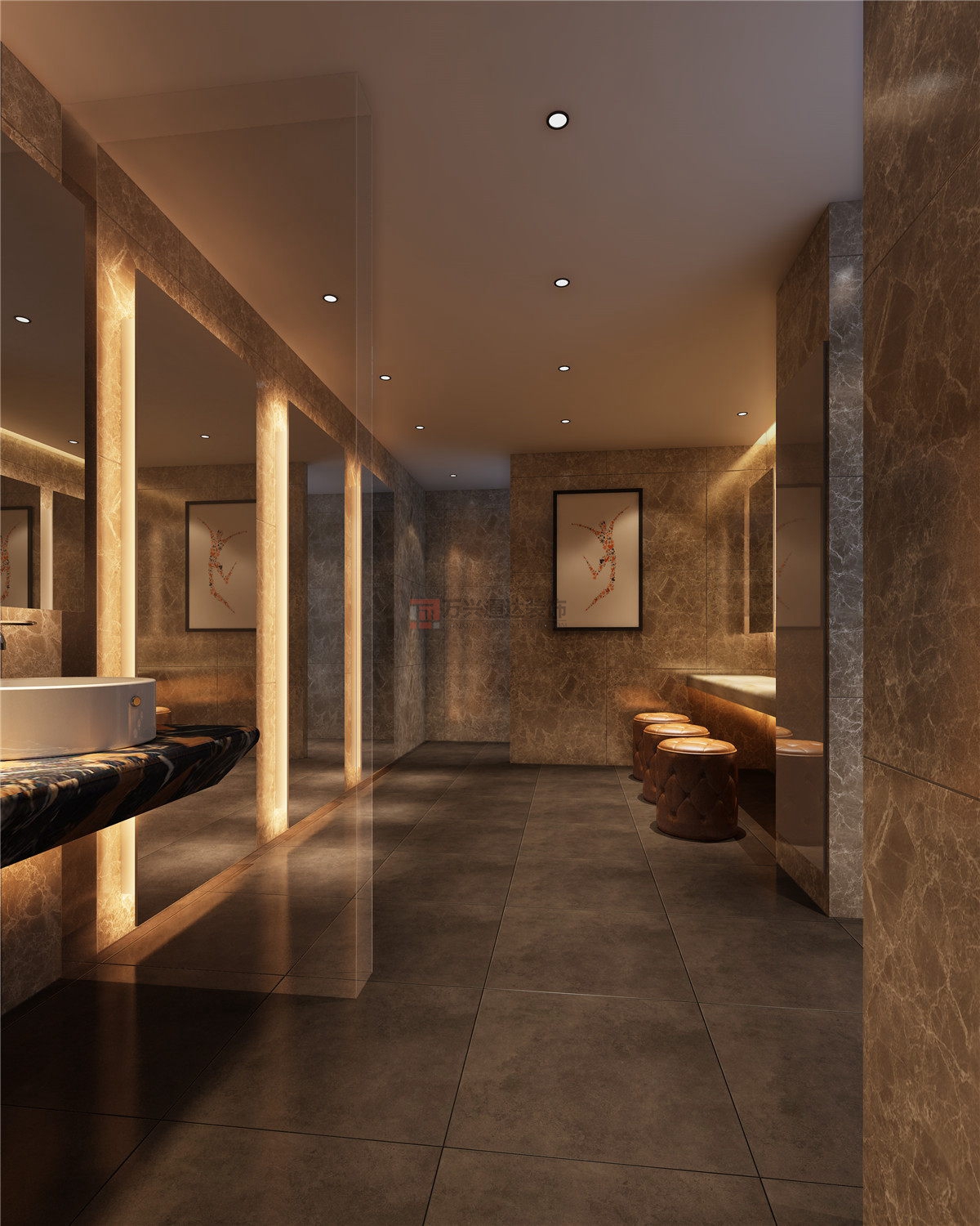 北京萬興通達(dá)辦公裝修項(xiàng)目-高迪健身裝修效果圖