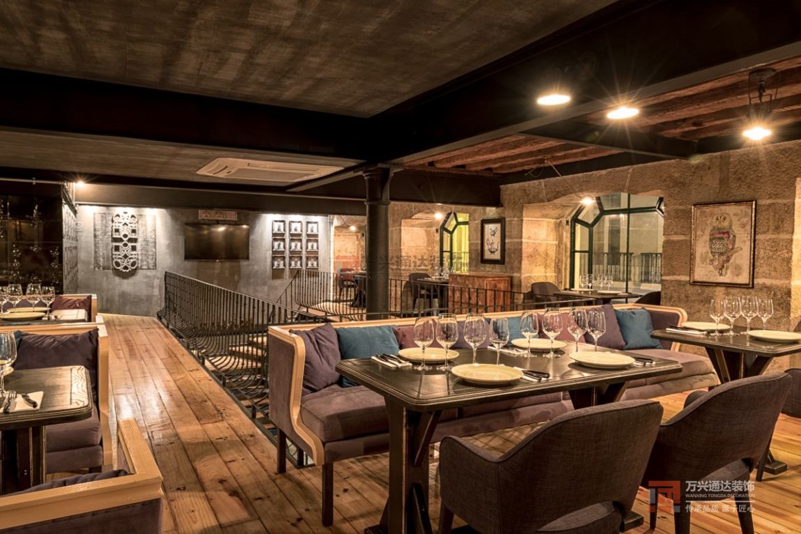 北京萬興通達(dá)辦公裝修項(xiàng)目-Grill咖啡廳裝修效果圖