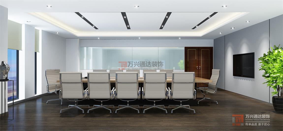 北京萬興通達辦公裝修項目-京茂香源裝修效果圖