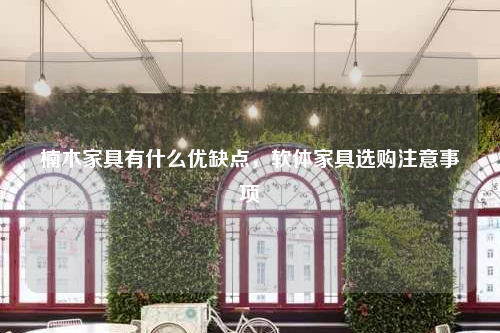 楠木家具有什么優(yōu)缺點,軟體家具選購注意事項