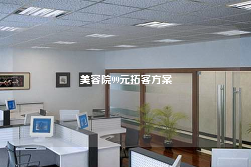 美容院99元拓客方案