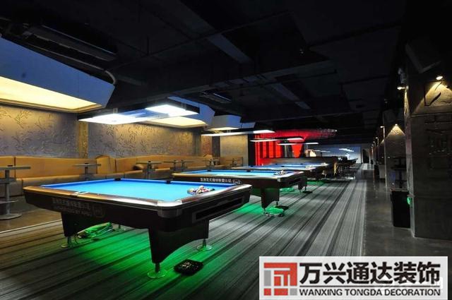 臺(tái)球室設(shè)計(jì)臺(tái)球室設(shè)計(jì)方案_萬興辦公室裝修公司