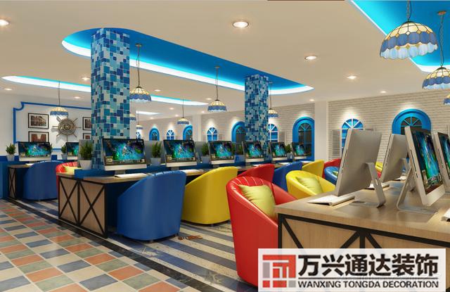 網(wǎng)咖裝飾網(wǎng)咖裝修費用大概需要多少錢_萬興辦公室裝修公司