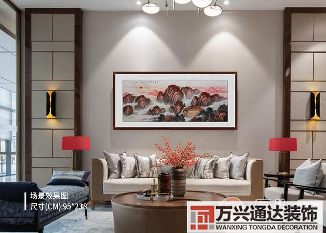 客廳壁畫風水客廳壁畫風水圖片大全