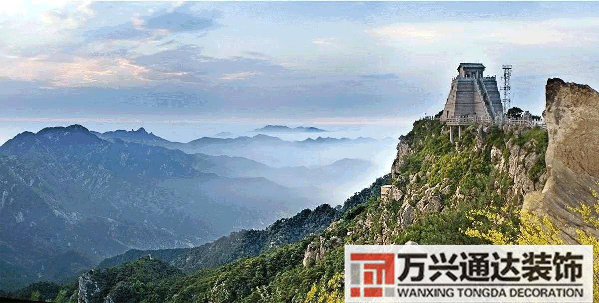 蒙山風水蒙山大門口