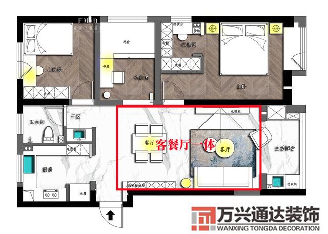 客廳餐廳一體裝修客廳餐廳一體裝修效果圖輕奢風