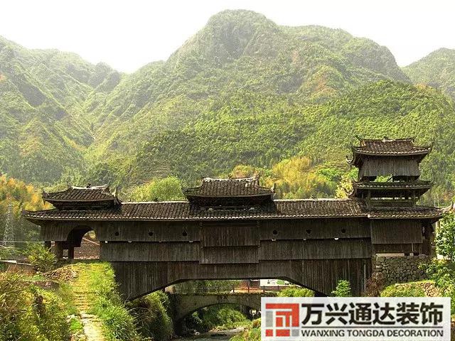 廊橋風(fēng)水有名的廊橋