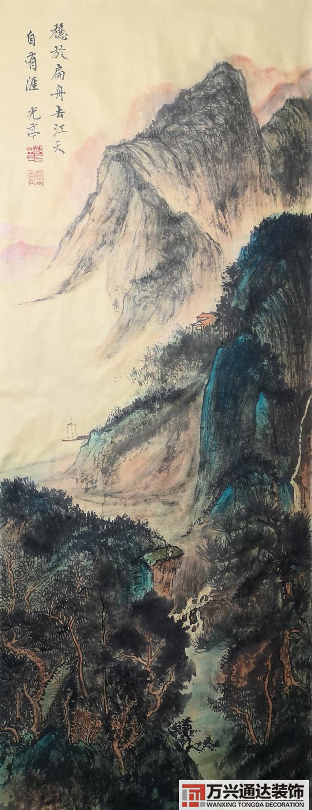 風(fēng)水畫油畫風(fēng)水畫油畫大全圖