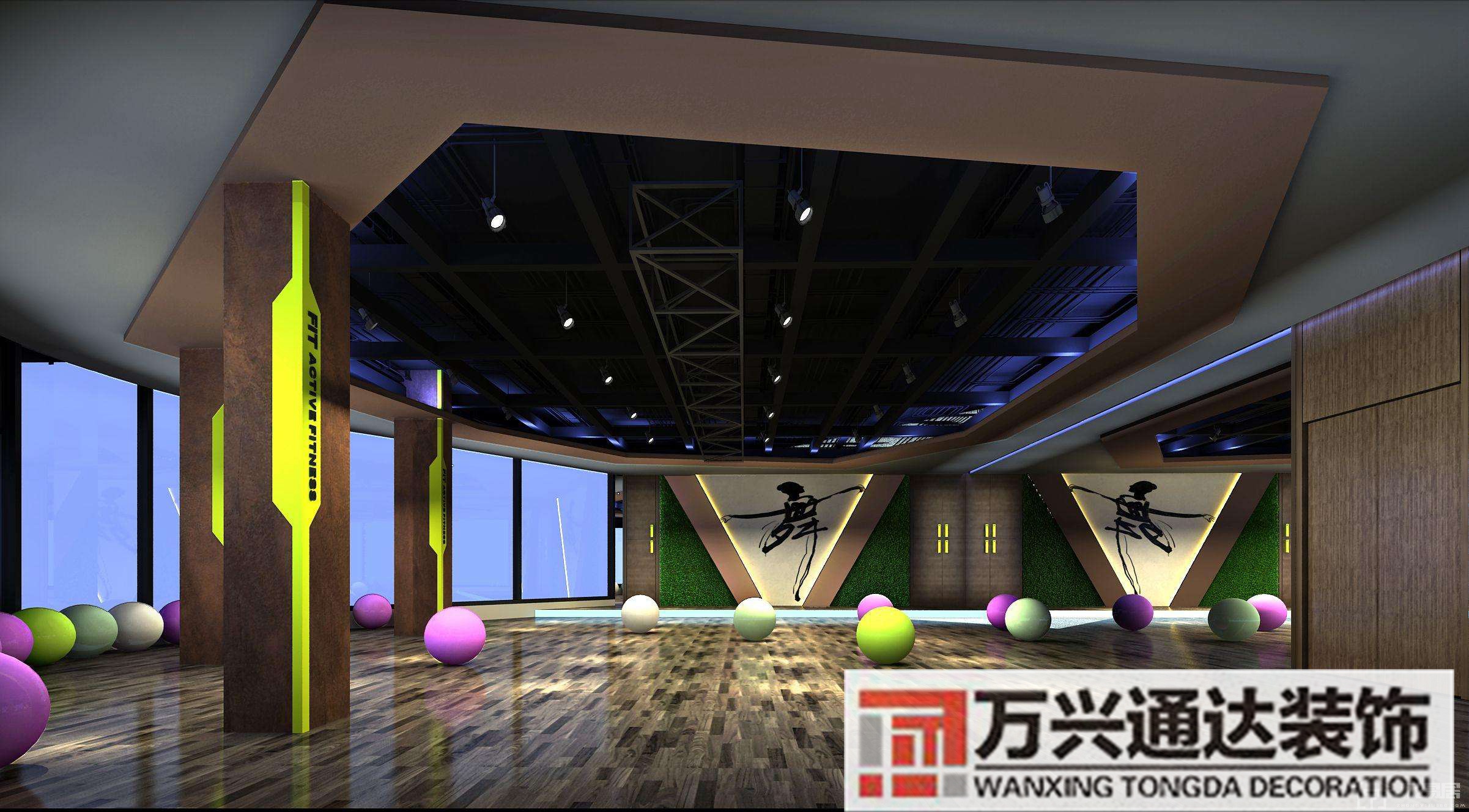 健身室裝修效果圖家健身房裝修效果圖