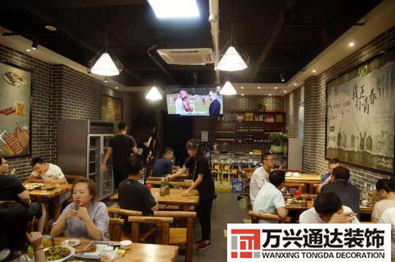 網紅燒烤店裝修網紅燒烤店裝修圖片