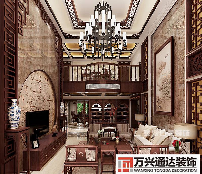 中式別墅裝修效果圖中式別墅裝修效果圖 豪華中式別墅裝修案例賞析