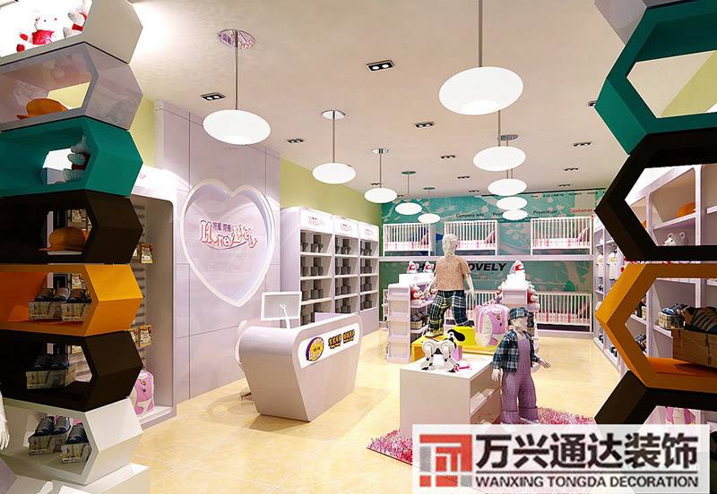 高端孕嬰店裝修孕嬰店牌子效果圖