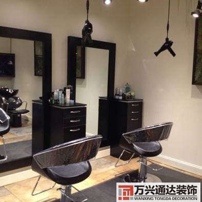 小型美發店裝修圖小型美容美發裝修店面圖片