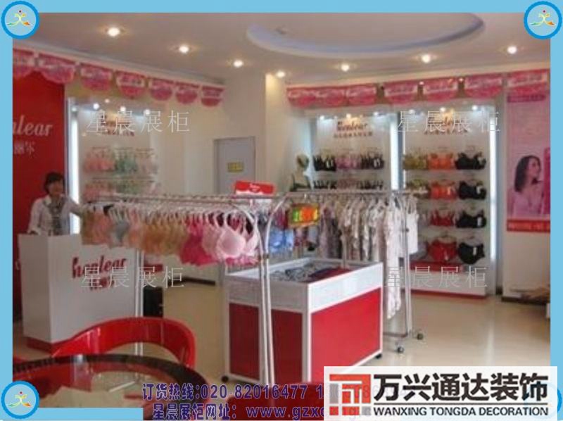 實體內衣店裝修商場內衣店的裝修風格