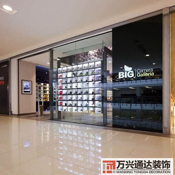 250平方數碼店裝修設計200平米服裝店鋪裝修設計