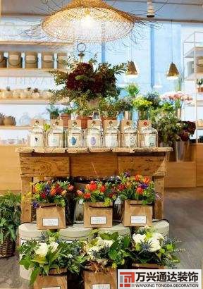 商場(chǎng)花店裝修效果圖花店門市裝修效果圖大全