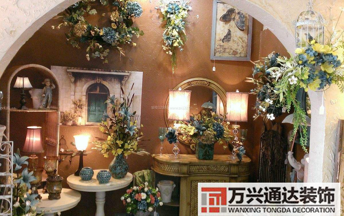 花店創意裝修花店裝修設計方案