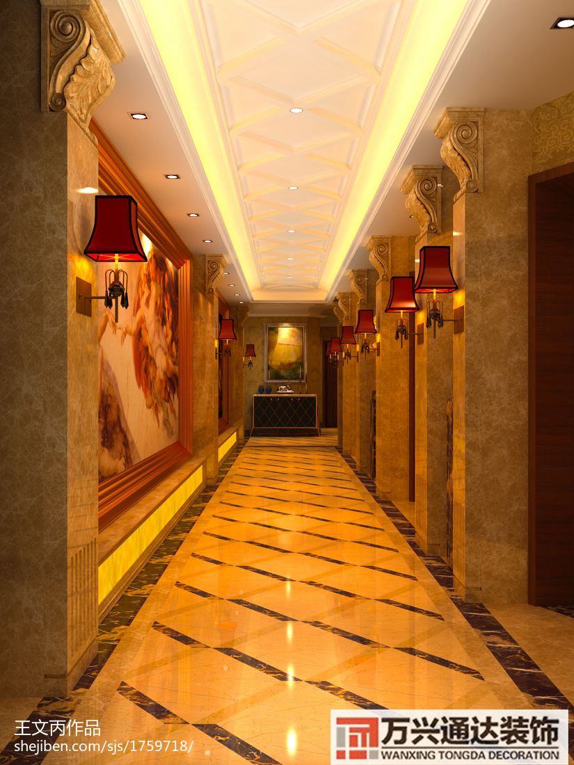 足浴門面裝修效果圖足浴店室內(nèi)裝修效果圖