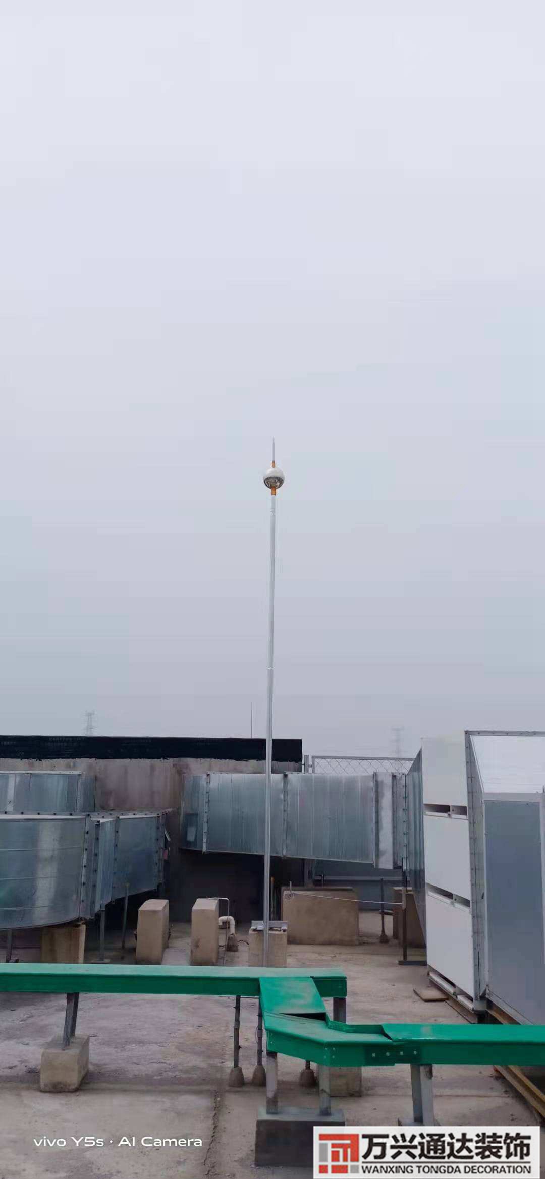 避雷針風水避雷針風水上在房子底下